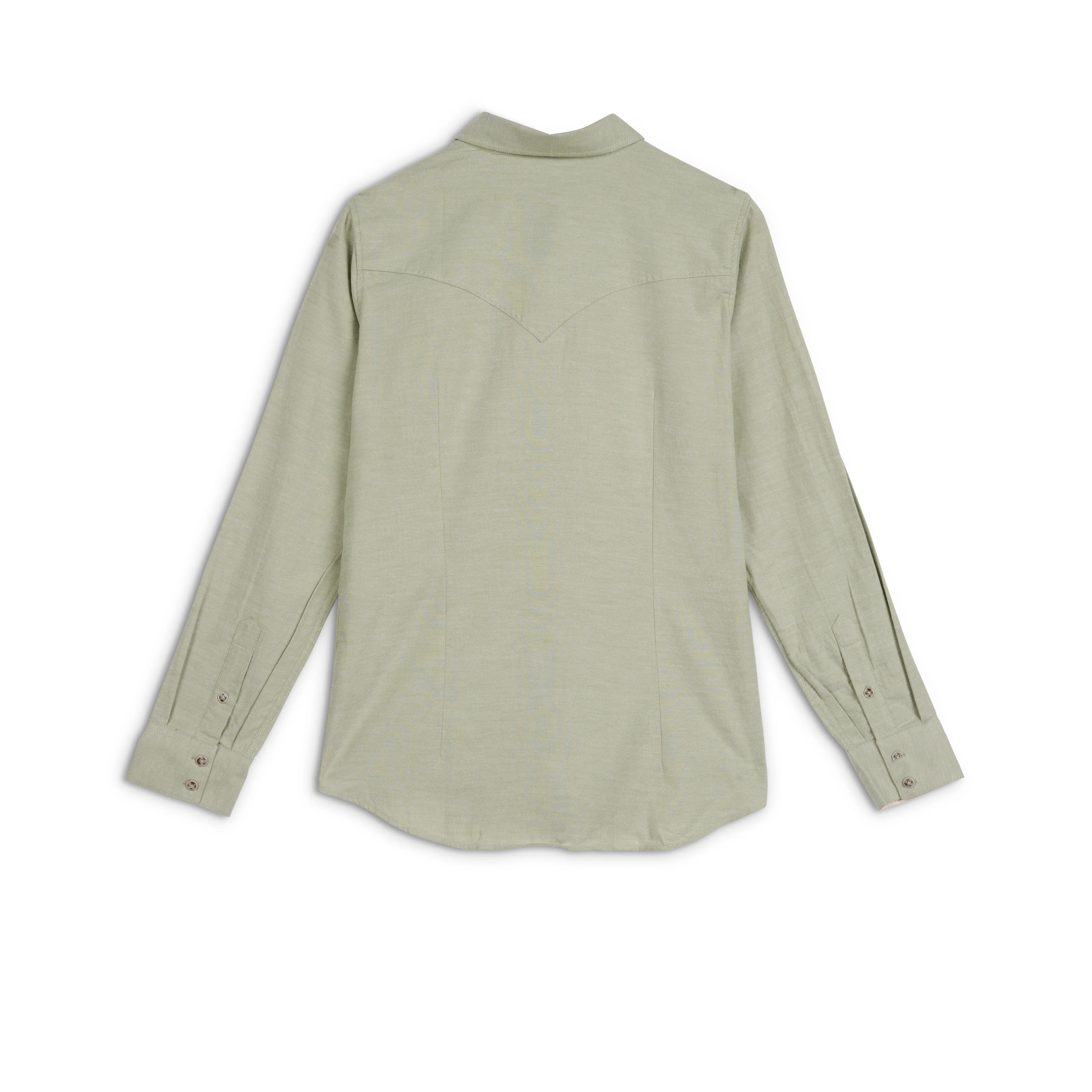 Women's Classic Western Solid Button Down