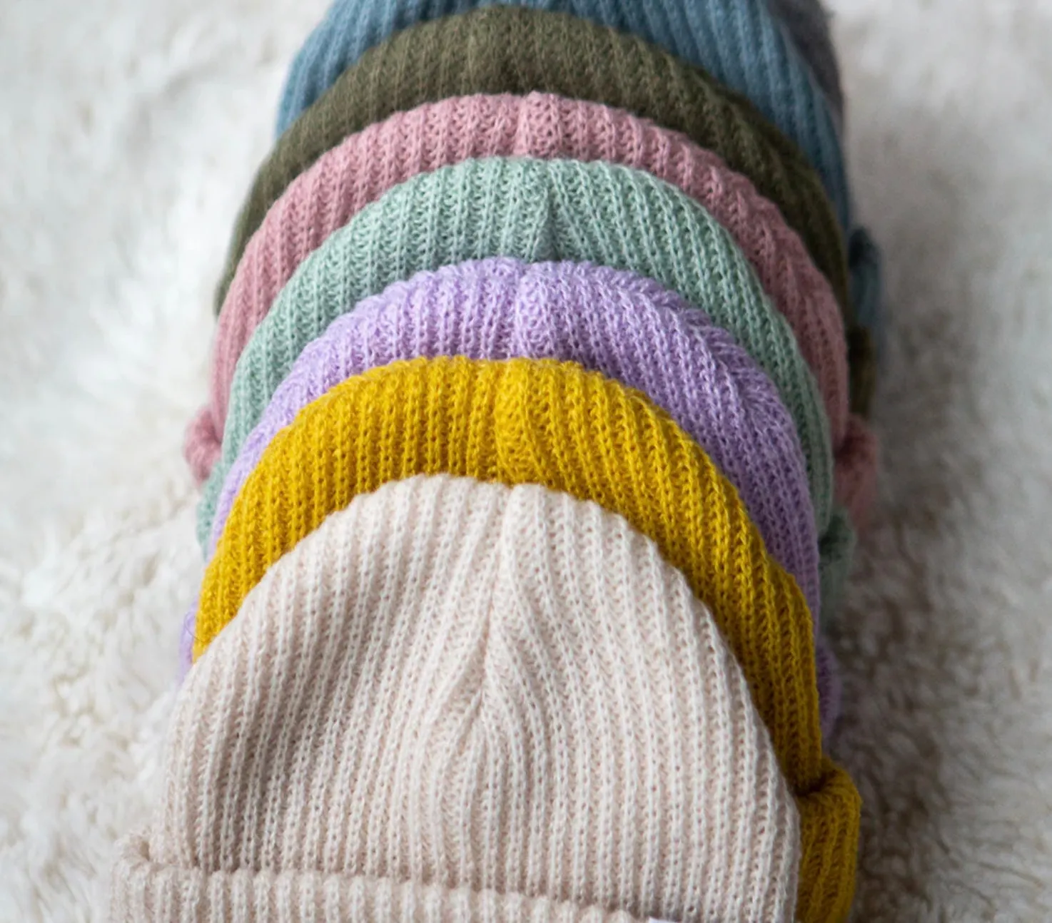XS United Baby Classic Beanie in Teacup Blue: 0/6M to 6/18M